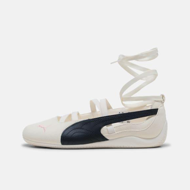 Women'S Shoes Puma Speedcat - รองเท้าบัลเล่ต์ผูกโบว์พื้นบางสำหรับผู้หญิงพูม่า อัตฮีนต์ สปีดแคท 404395-01