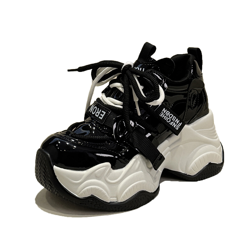 Women Shoes Store - รองเท้าผ้าใบแพลตฟอร์มสูงผู้หญิง 2023 หนาสุภาพสตรีTrainers Vulcanizedรองเท้าผู้หญิงChunkyรองเท้าผ้าใบZapatillas Mujer 10
