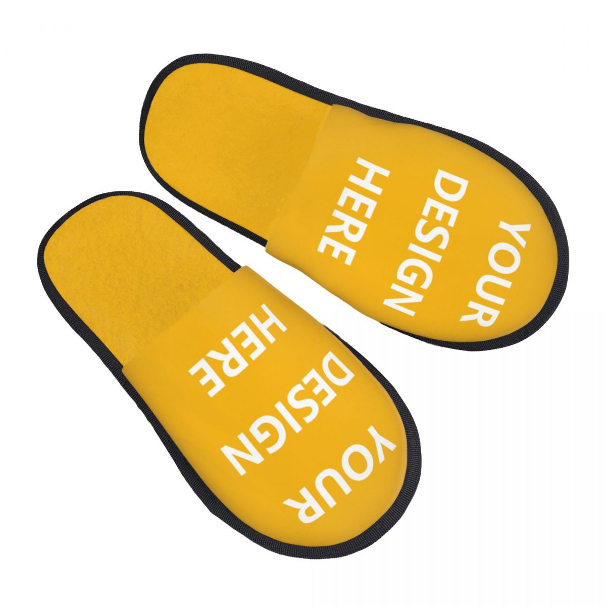 Women Shoes Logo - รองเท้าแตะสำหรับแขกแบบกำหนดเองได้ตามสั่ง ออกแบบเองได้ที่นี่ รองเท้าแตะสำหรับห้องนอนผู้หญิง ปรับแต่งได้ ใส่รูปภาพ ข้อความ