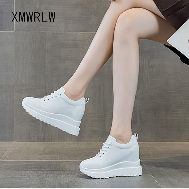 Women Shoes Store - รองเท้าผู้หญิง XMWRLW สำหรับฤดูใบไม้ร่วงและฤดูหนาว หนังแท้ ส้นซ่อน รองเท้าผู้หญิงสำหรับฤดูหนาว