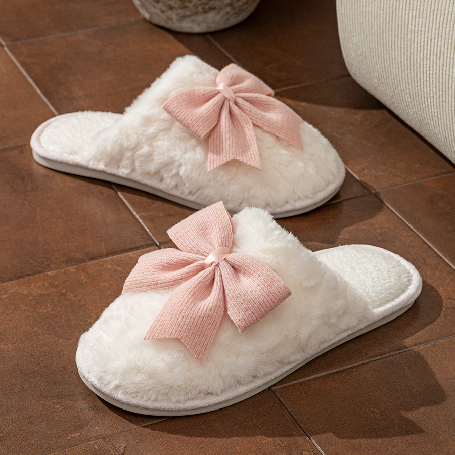 Women'S Shoes Popular - รองเท้าแตะผู้หญิง YNPO 2026 ลายผีเสื้อแฟชั่นน่ารัก สำหรับฤดูหนาว ใส่ในบ้าน