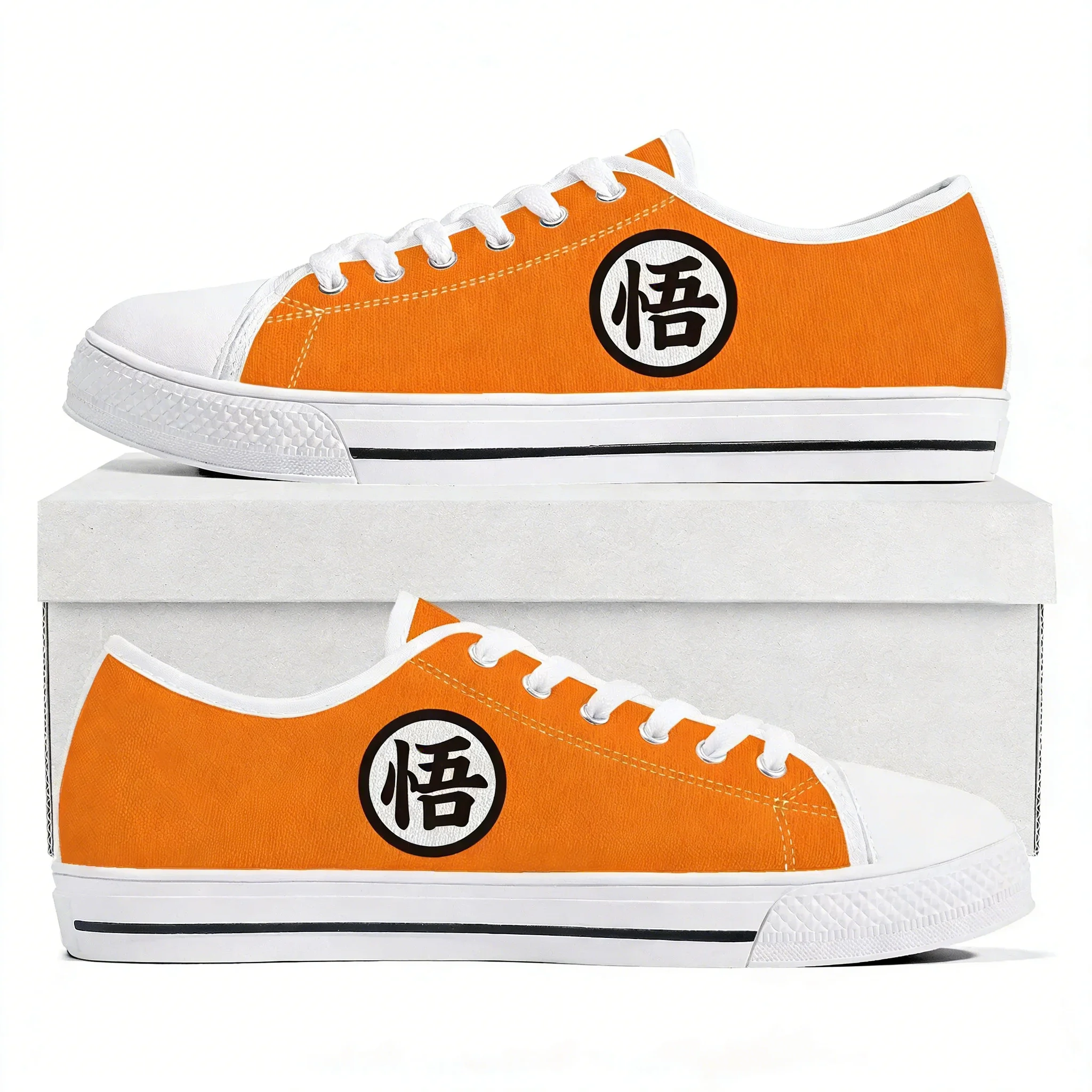 Women Shoes Logo - ฮอท ดราก้อน มาสเตอร์ โกคู โลโก้ โลว์ท็อป