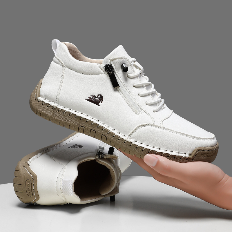 Women Shoes Store - รองเท้าผ้าใบสตรีรองเท้าหนังทำมือรองเท้าลำลองรองเท้ากีฬากลางแจ้งสำหรับผู้ชายรองเท้าหนังกันลื่นแบบคลาสสิคซาปาโตส เด มูเฮร์
