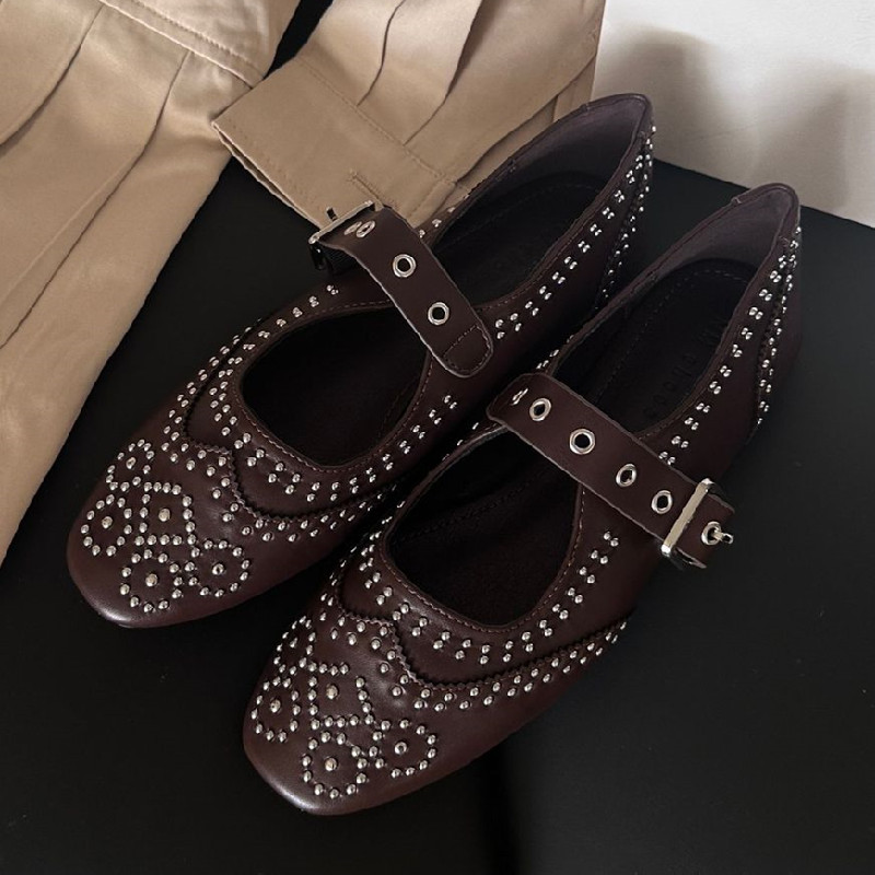 รองเท้าส้นแบนแบบมารี่เจน ดีไซน - Women Shoes Branded บทวิจารณ์และราคา