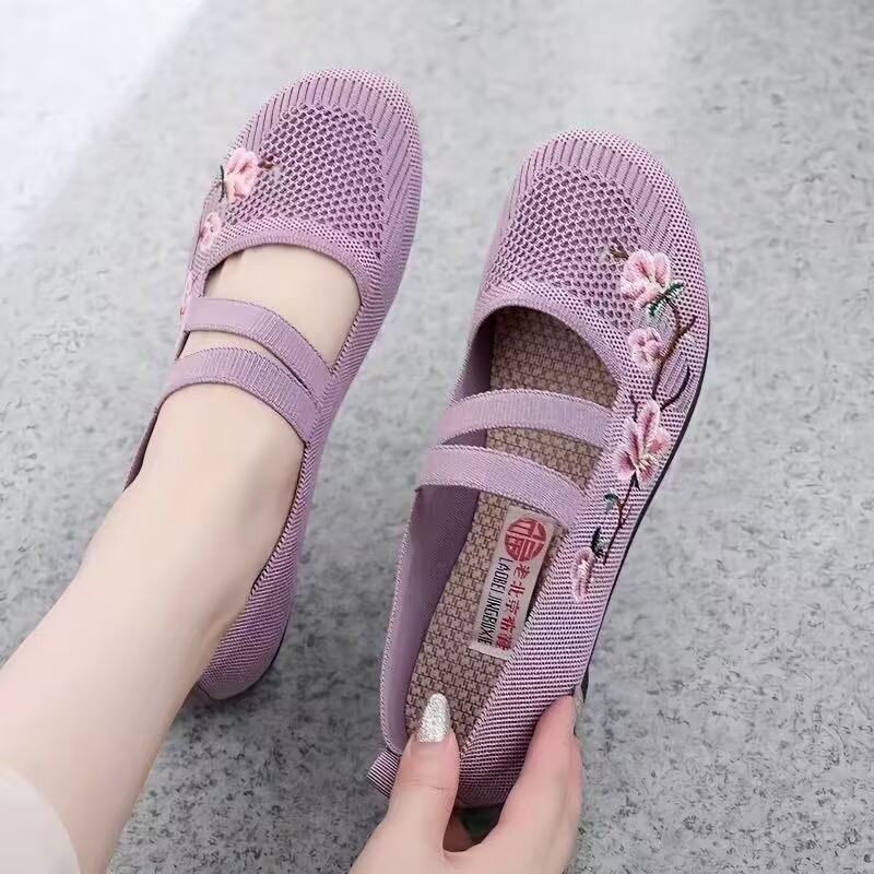 รองเท้าผ้าปักกิ่งโบราณสำหรับผู - Women Shoes Jeans บทวิจารณ์และราคา
