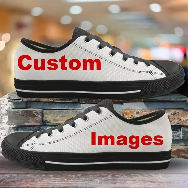 รองเท้าผ้าใบพิมพ์ลายโลโก้ ข้อค - Women Shoes Logo บทวิจารณ์และราคา