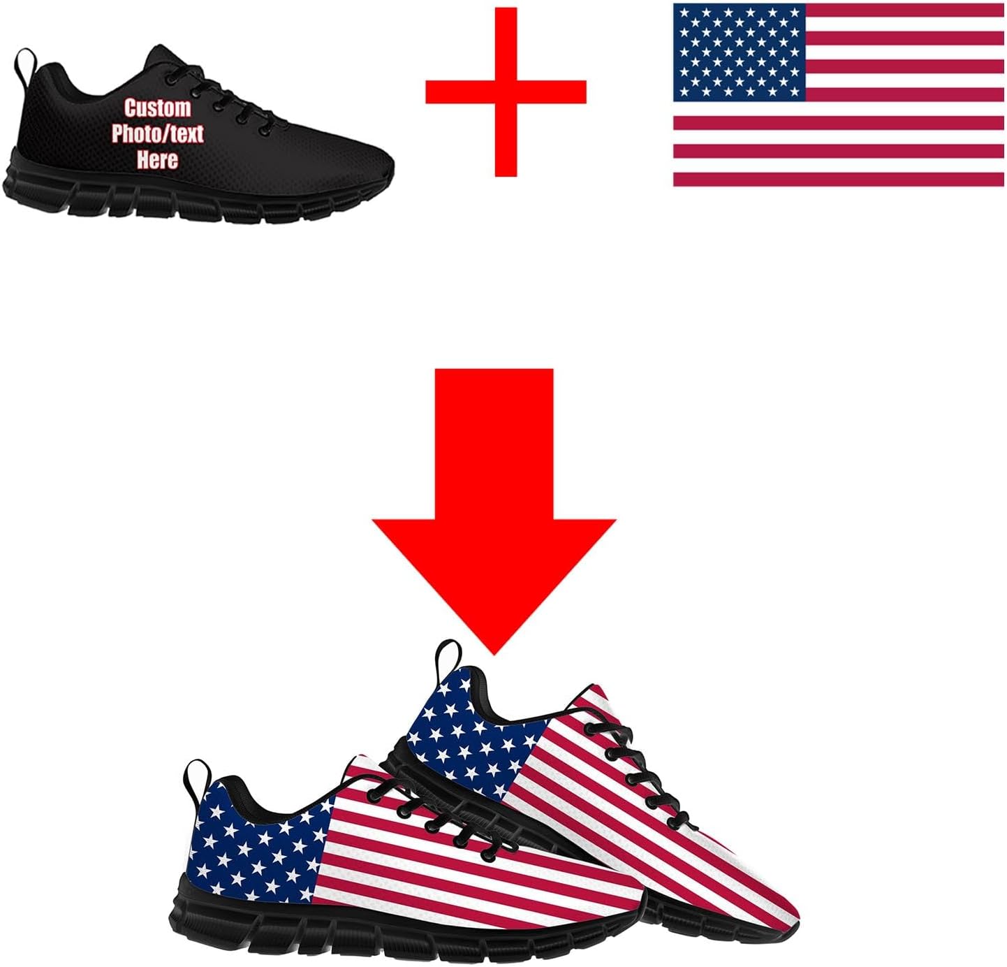 รองเท้าผ้าใบแบบกำหนดเอง รองเท้ - Women Shoes Logo บทวิจารณ์และราคา