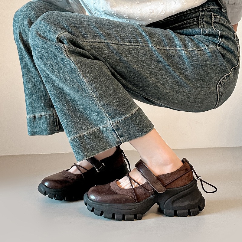 ใหม่เรโทรบัลเลต์แมรี่เจนรองเท้ - Women'S Shoes Popular บทวิจารณ์และราคา