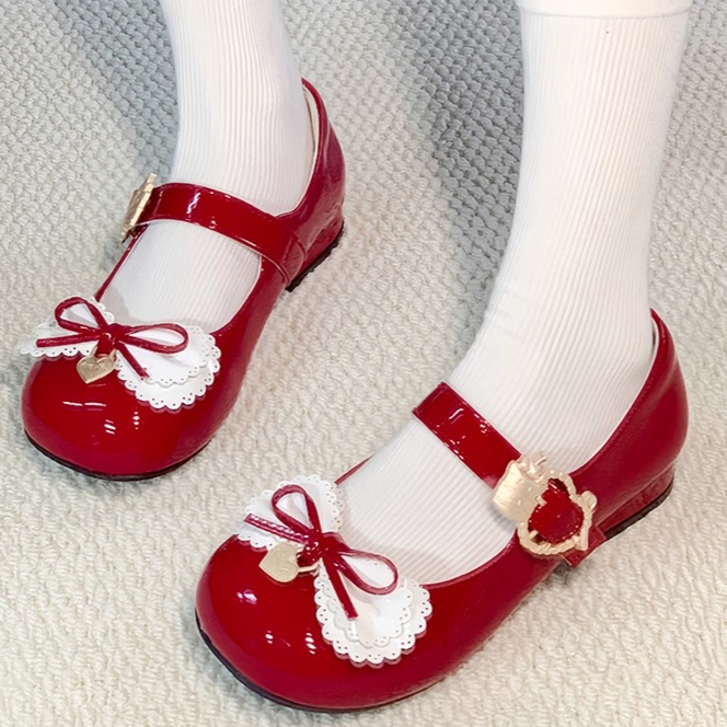 รองเท้าผู้หญิงแบบผูกโบว์ สไตล์ - Ankle Strap Heels บทวิจารณ์และราคา