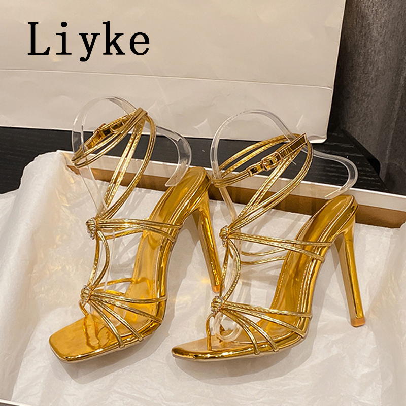 Liyke รองเท้าแตะผ้ายีนส์สีฟ้าส - Women Shoes Jeans บทวิจารณ์และราคา