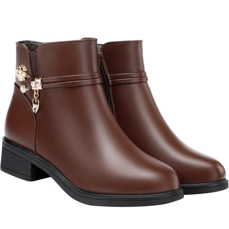 ผู้หญิง Rhinestone รองเท้าหนัง - Women Shoes Jeans บทวิจารณ์และราคา