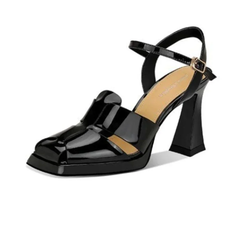 รองเท้าส้นสูงแบบรัดส้นผู้หญิง  - Ankle Strap Heels บทวิจารณ์และราคา