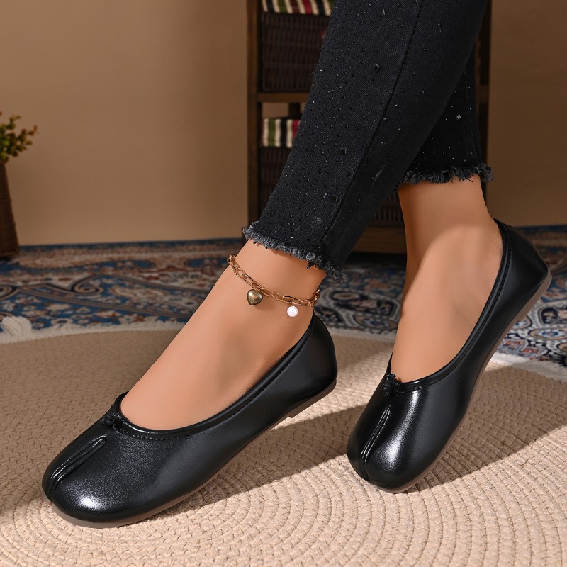 รองเท้าหนังผู้หญิงแบบสวม สไตล์ - Women Shoes Jeans บทวิจารณ์และราคา