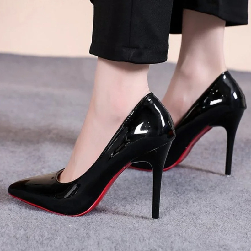รองเท้าส้นสูงสีแดงแบบคลาสสิกสำ - Women'S Shoes Red Bottoms บทวิจารณ์และราคา