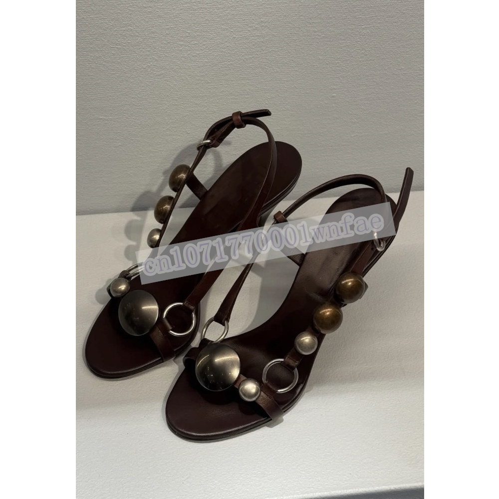 รองเท้าส้นสูงแบบสวมเปิดส้นหนัง - Ankle Strap Heels บทวิจารณ์และราคา