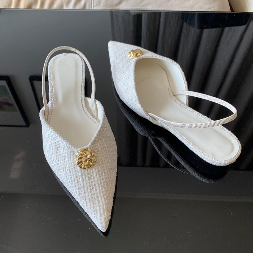 รองเท้าส้นเตี้ยแบบสวม รุ่นใหม่ - Women Shoes Branded บทวิจารณ์และราคา