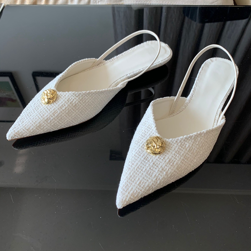 รองเท้าส้นเตี้ยแบบสวม รุ่นใหม่ - Women Shoes Branded บทวิจารณ์และราคา