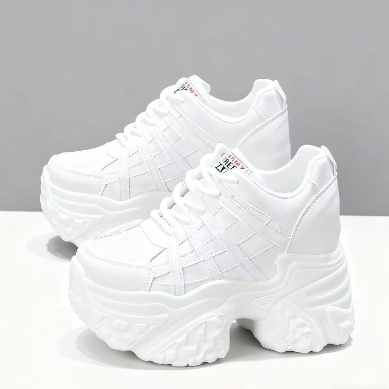 รองเท้าผ้าใบแฟชั่นผู้หญิงทรงหน - Women Shoes Store บทวิจารณ์และราคา