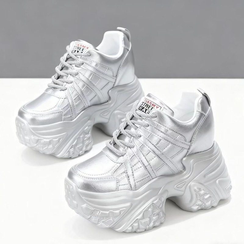 รองเท้าผ้าใบแฟชั่นผู้หญิงทรงหน - Women Shoes Store บทวิจารณ์และราคา