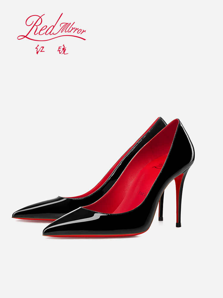 สีเปลือยรองเท้าส้นสูงสีแดงเงาก - Women'S Shoes Red Bottoms บทวิจารณ์และราคา